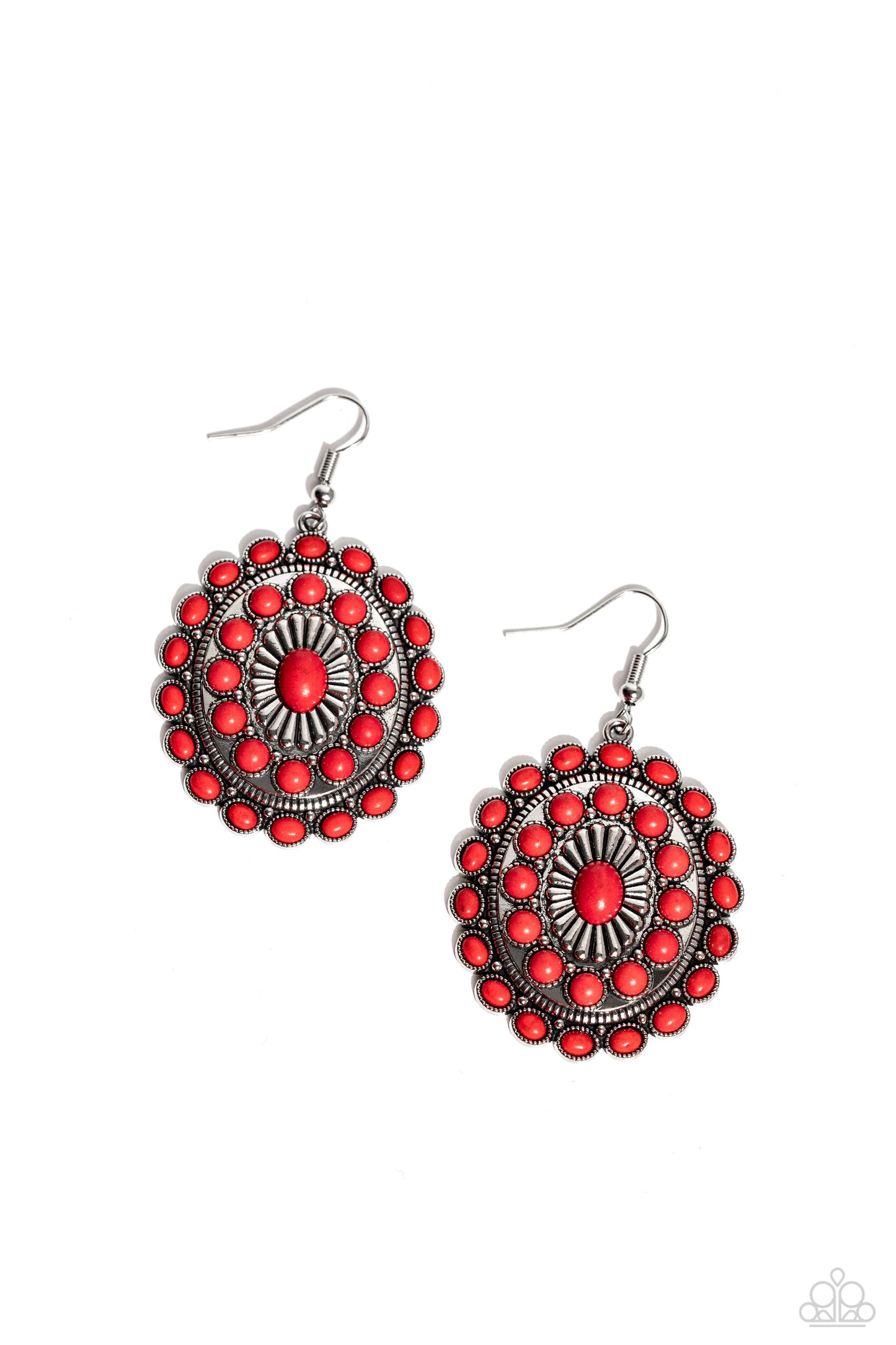 Bohemian Badlands - Red Earring