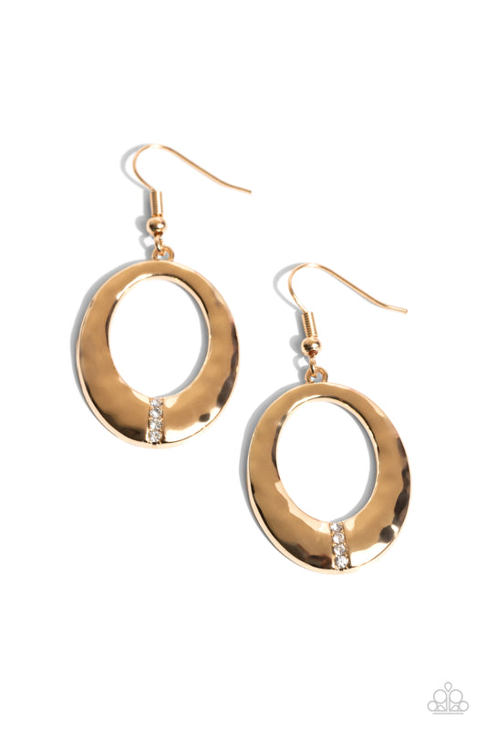 Center Stage Classic - Gold Earrings Preorder