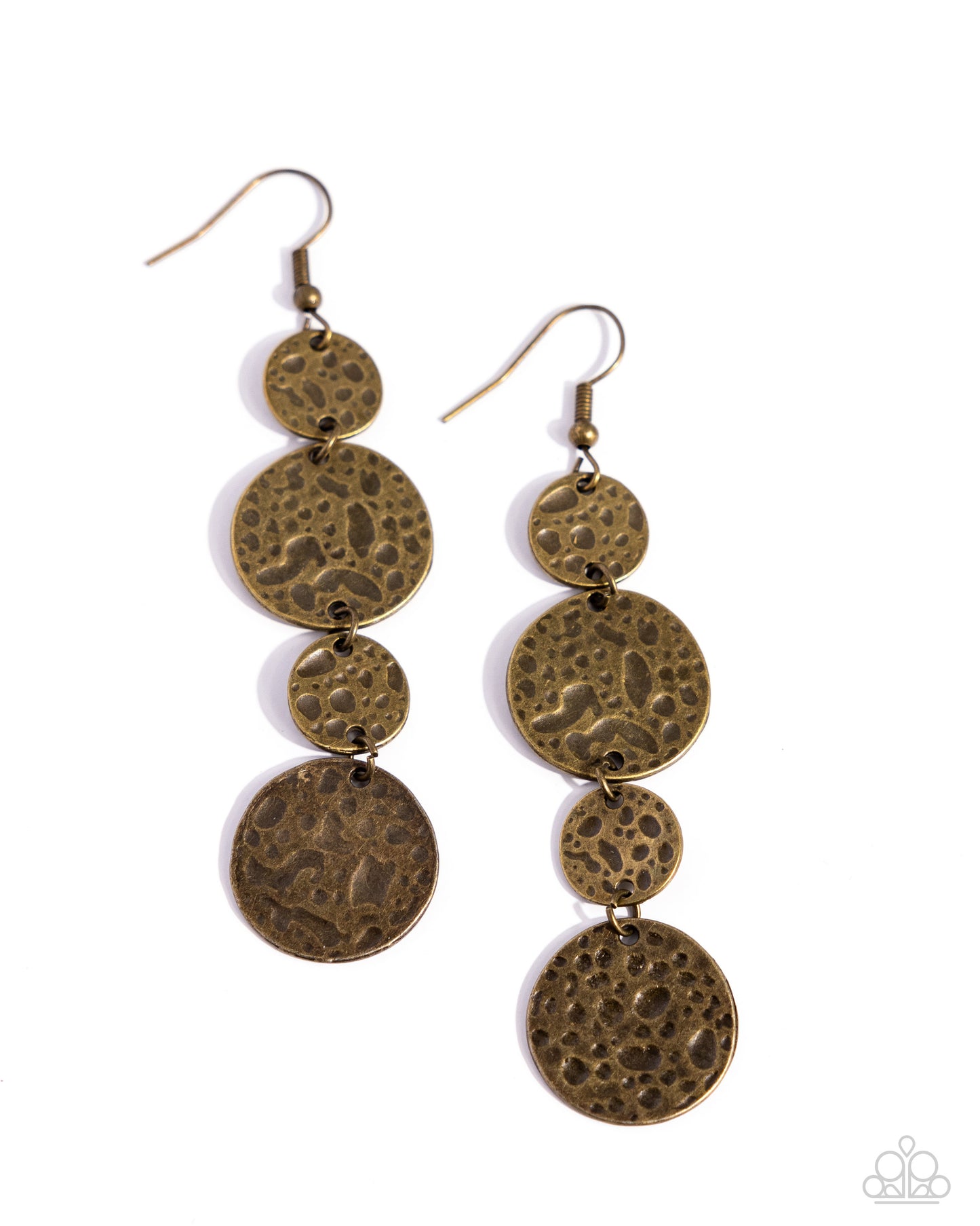 Texture Tutorial - Brass Earrings