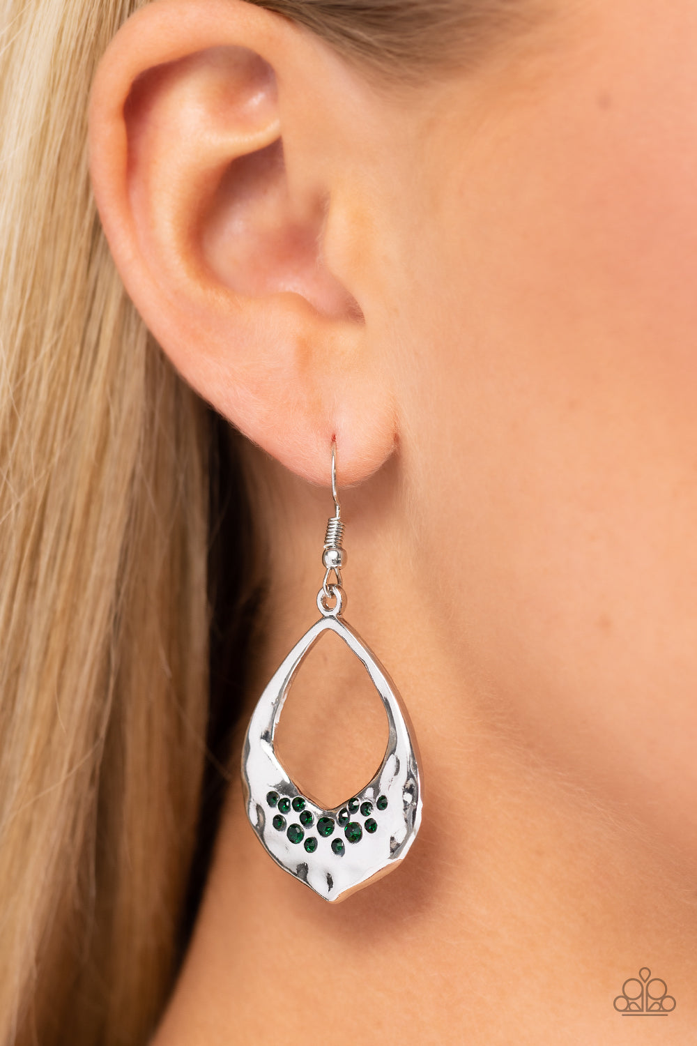 CACHE Reserve - Green Earrings Preorder