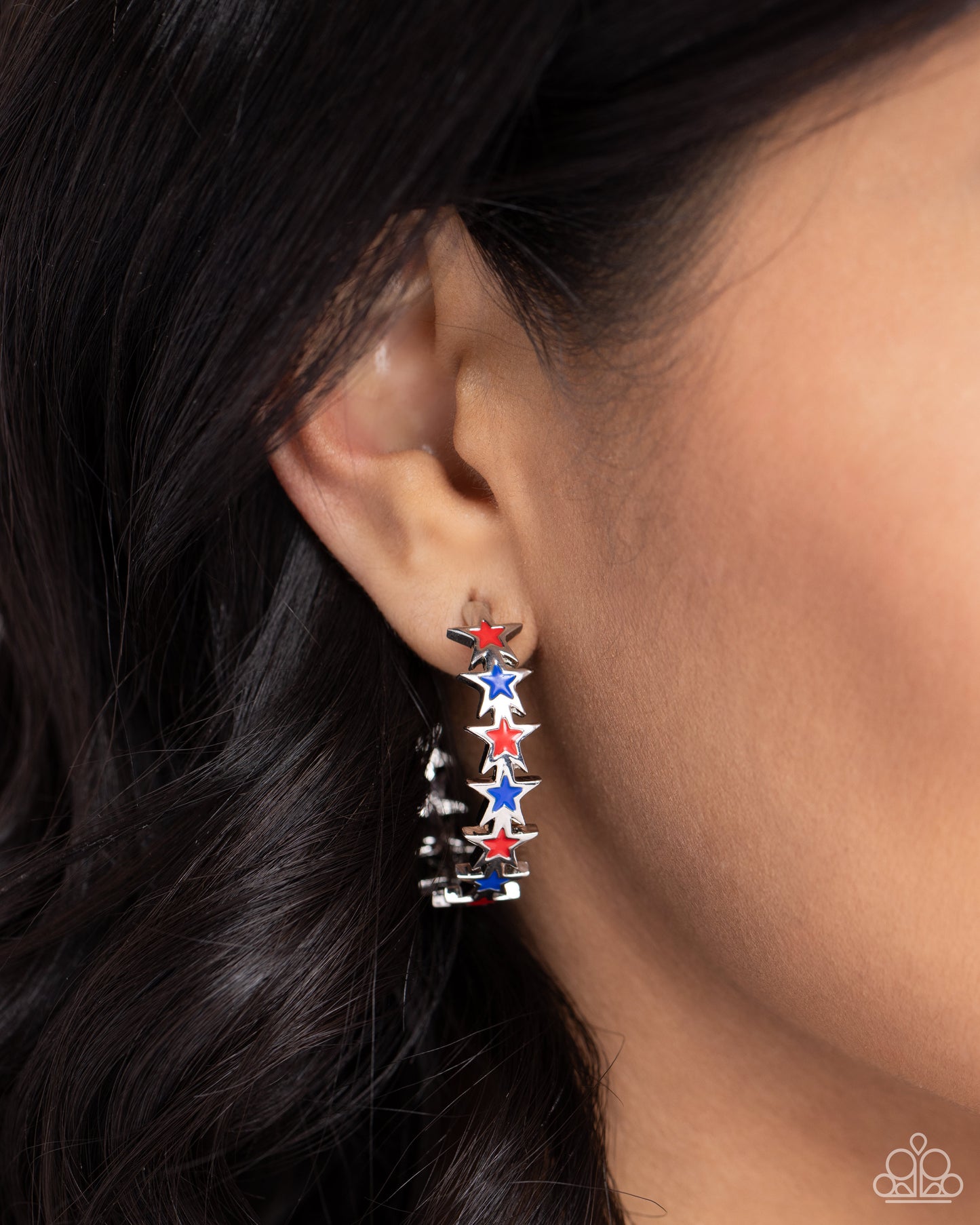 Star Spangled Statement Multi Earrings