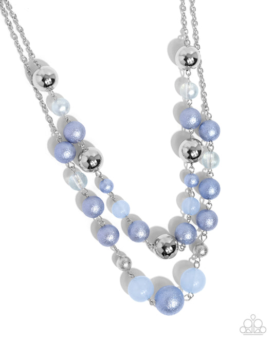 Beaded Benefit - Blue Necklace