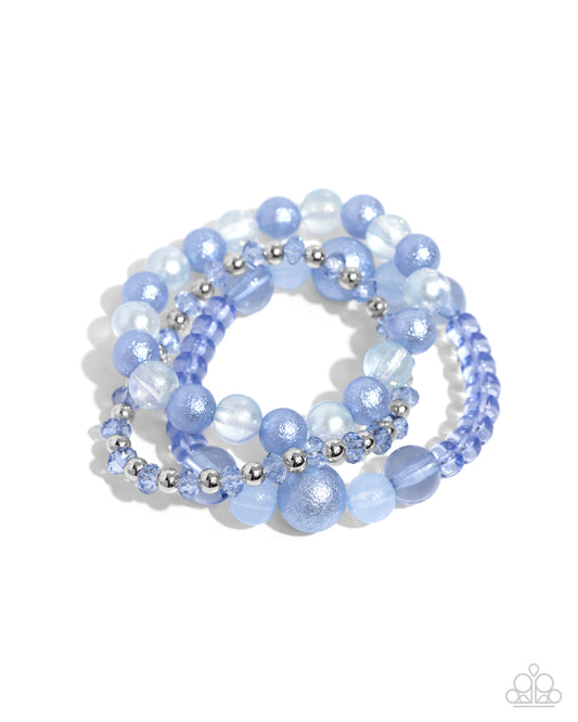 Shattered Stack - Blue Bracelet