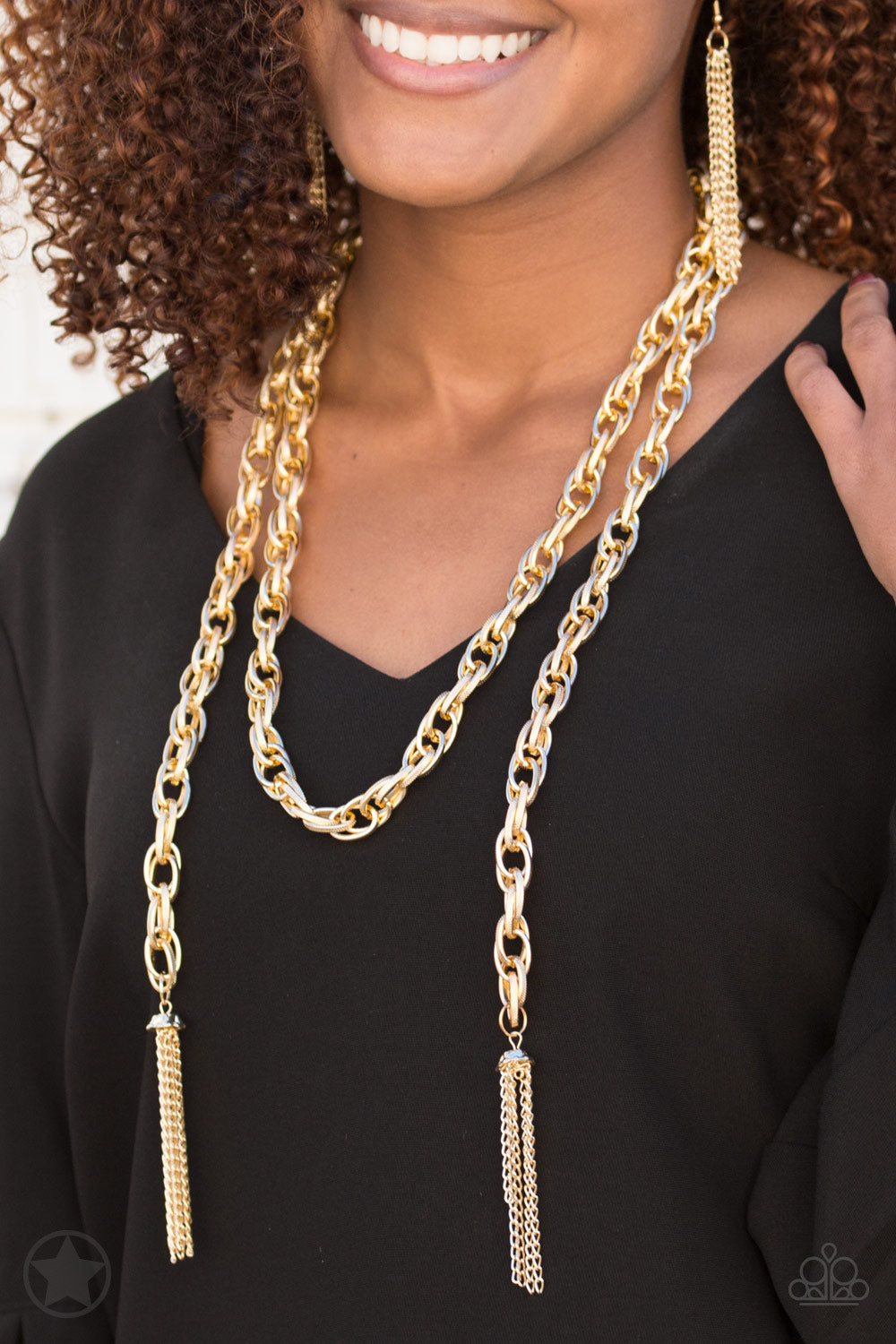 Empire State Empress Gold Necklace, Paparazzi Accessories