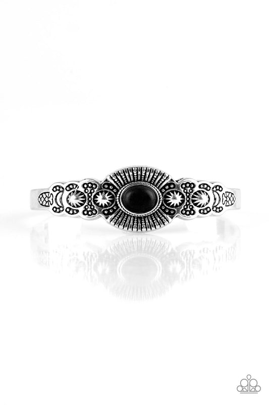 Wide Open Mesas - Black Paparazzi Bracelet