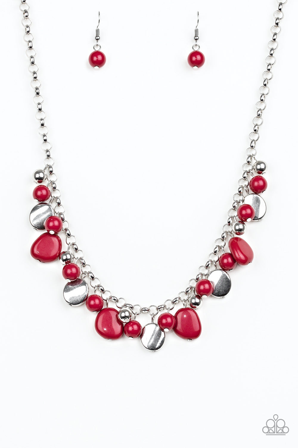 Flirtatiously Florida - Red Paparazzi Necklace