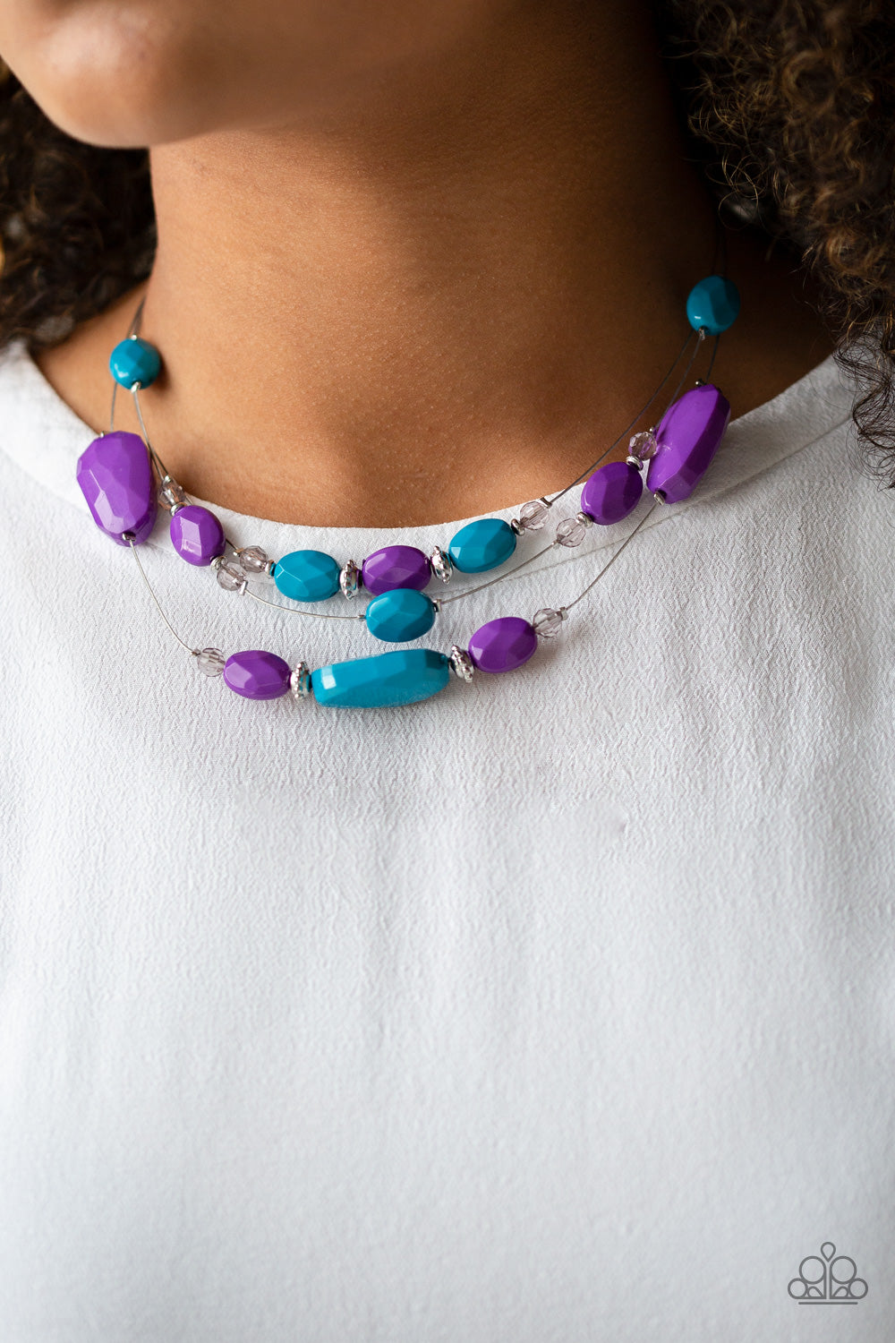 Radiant Reflections - Multi Paparazzi Necklace