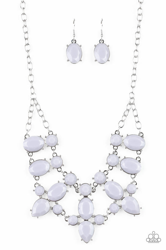 Goddess Glow - Silver Paparazzi Necklace