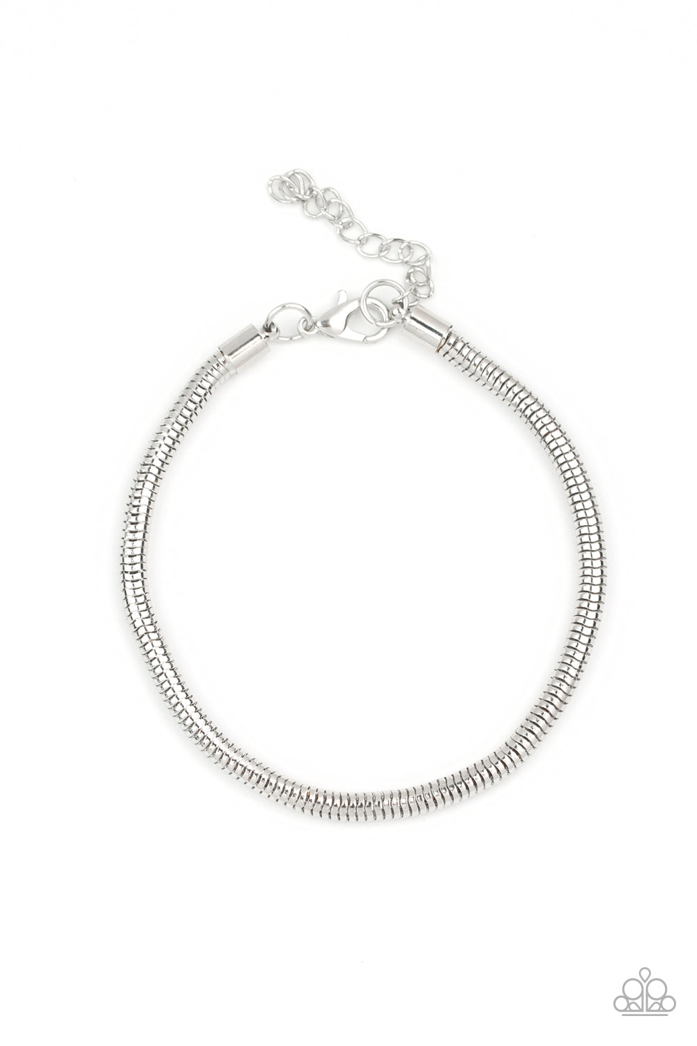 Winning - Silver Urban Paparazzi Bracelet