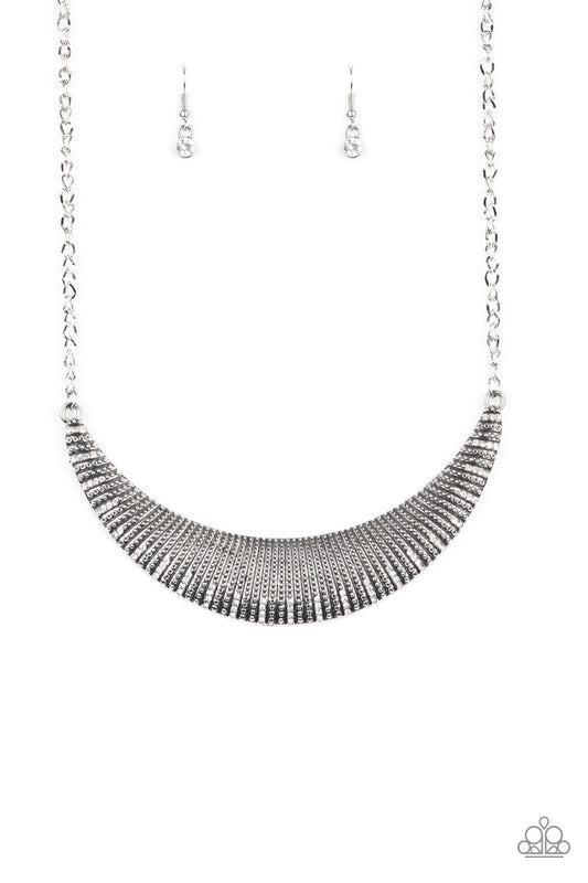 Modern Day Moonshine - White Paparazzi Necklace