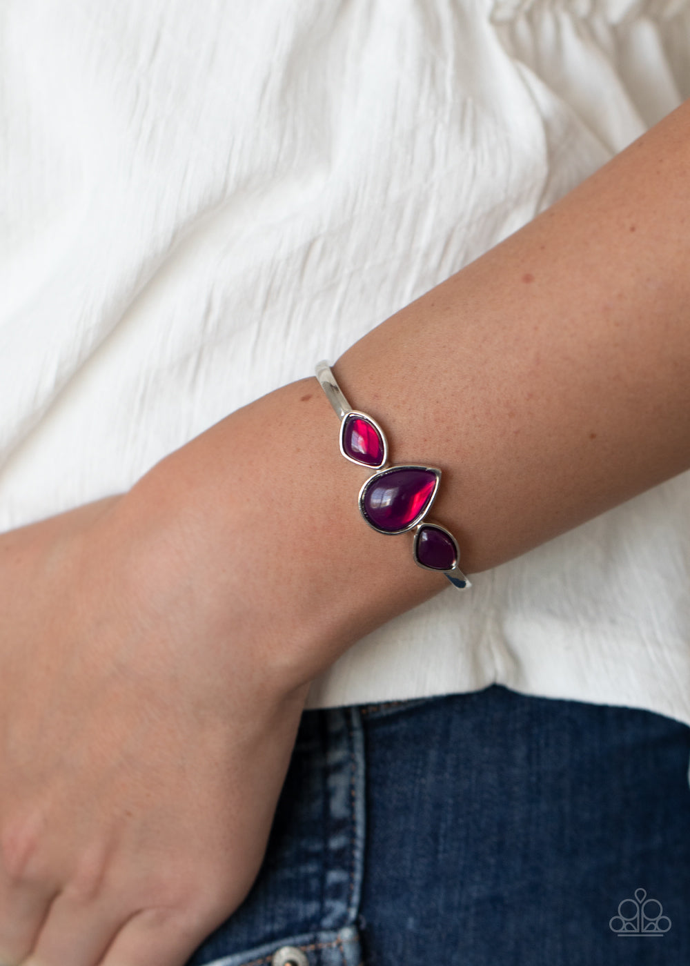 Boho Beach Babe - Purple Paparazzi Bracelet