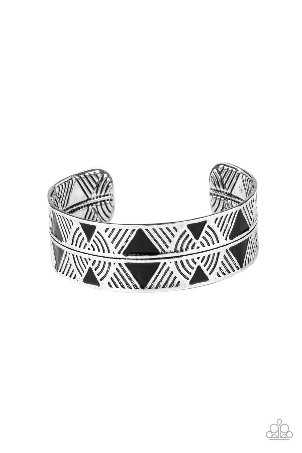 Hidden Glyphs - Black Paparazzi Bracelet