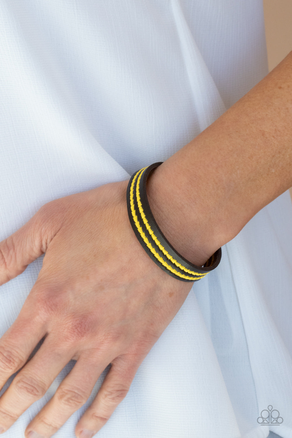 Show The Way - Yellow Paparazzi Bracelet