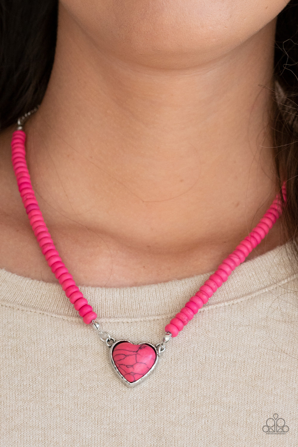 Country Sweetheart - Pink Paparazzi Necklace