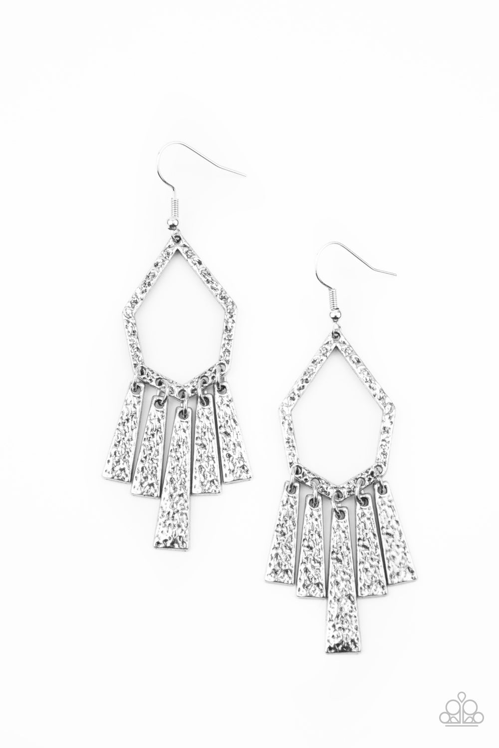 Museum Find - Silver Paparazzi Earrings