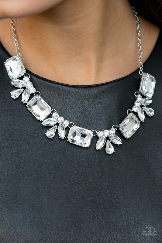 Long Live Sparkle - White Paparazzi Necklace