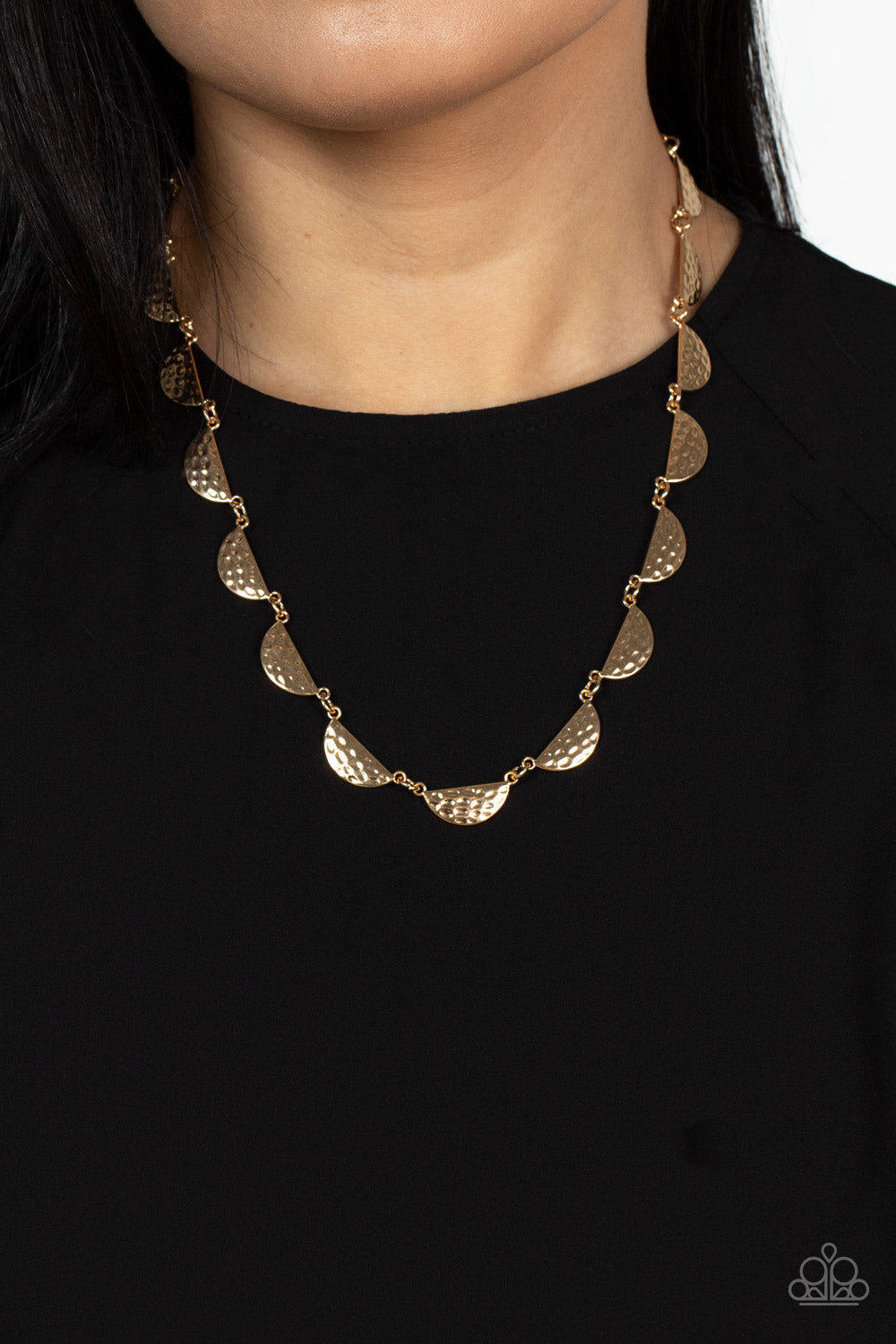 Lunar Jungle - Gold Paparazzi Necklace