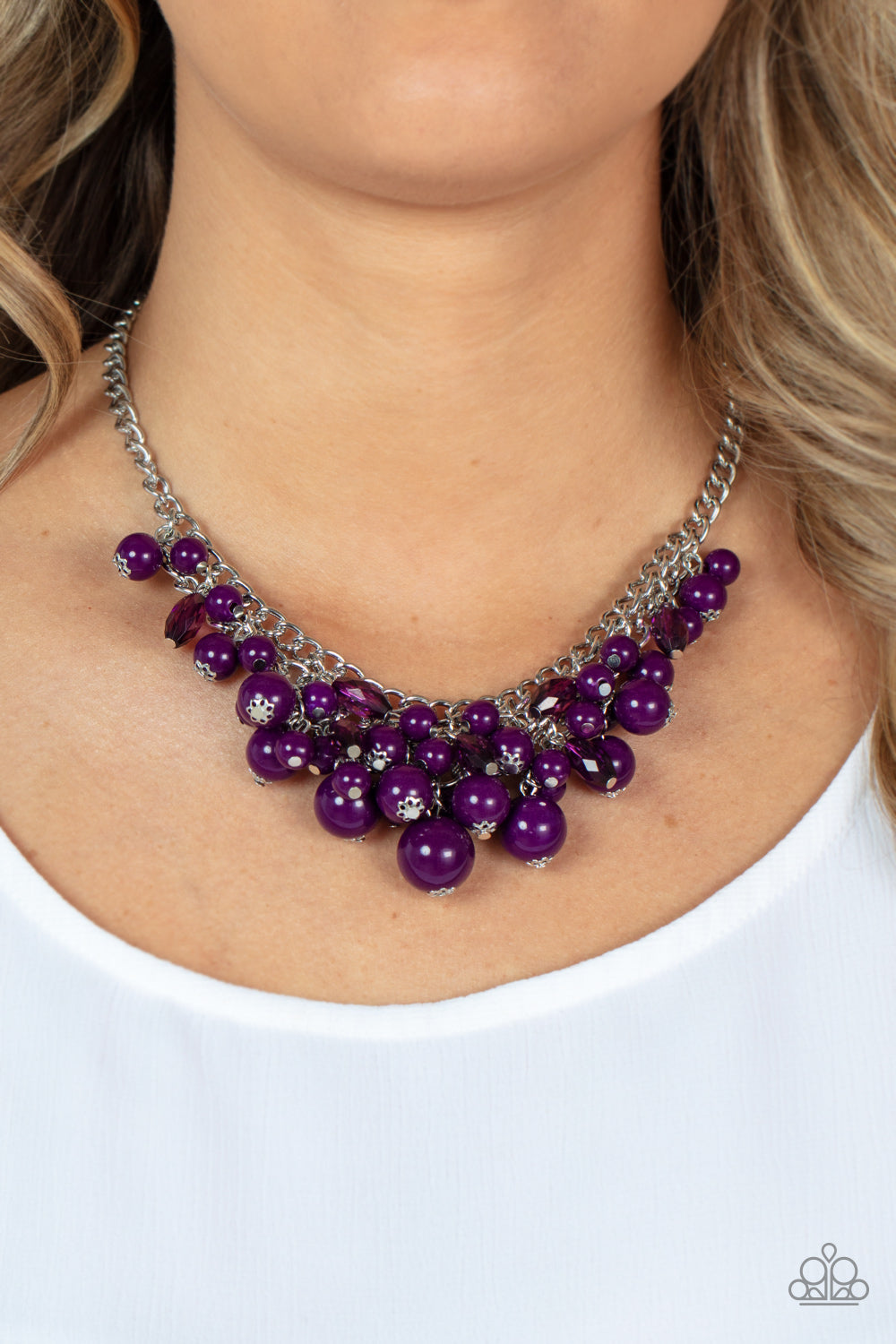 Fiesta Fabulous - Purple Necklace - Paparazzi Accessories – Five Dollar  Jewelry Shop