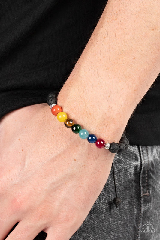 Canyon Kaleidoscope - Multi  Paparazzi Bracelet