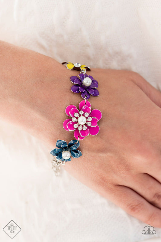 Flower Patch Fantasy - Multi Bracelet Paparazzi